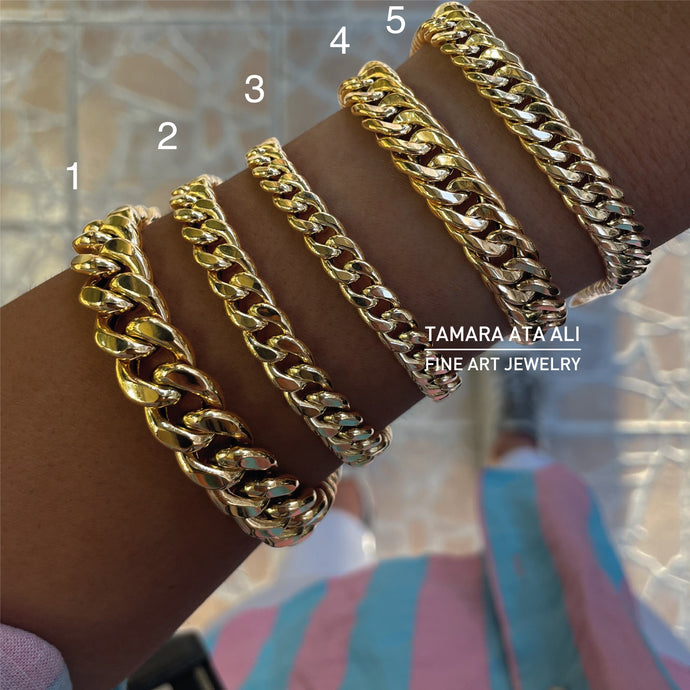 Elegant Chain Gold Bracelet