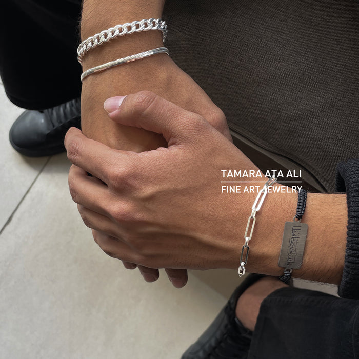 Silver Snake Bracelet