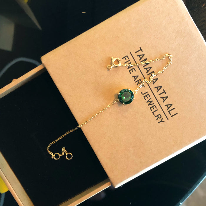 Gold Stone Bracelet