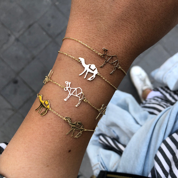 Gold Camel Bracelet