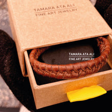 Load image into Gallery viewer, Natural Leather Bracelet